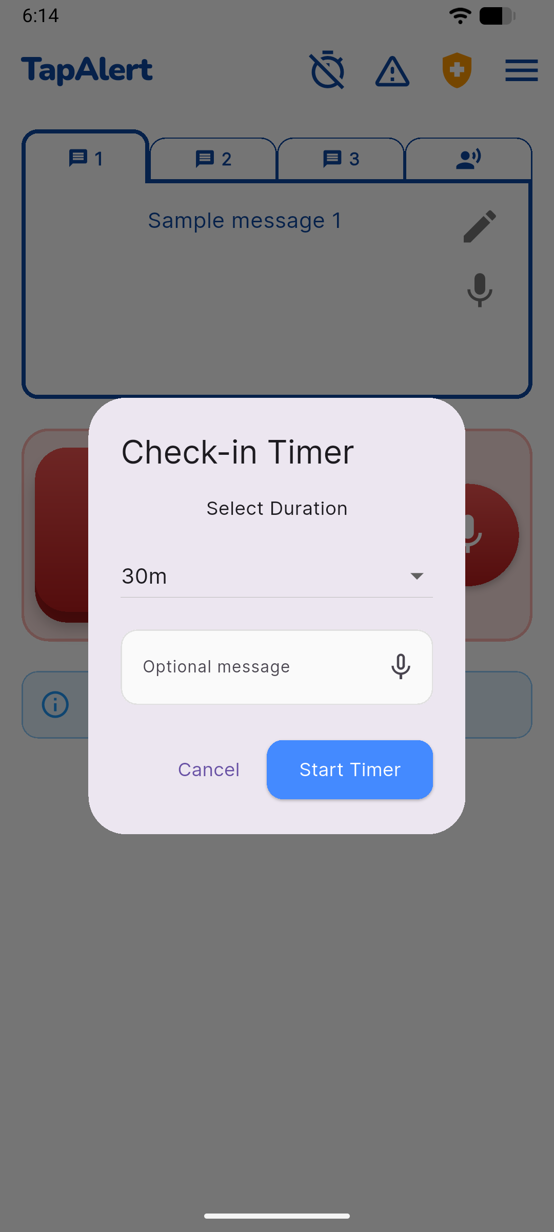 SenyAlert Screenshot