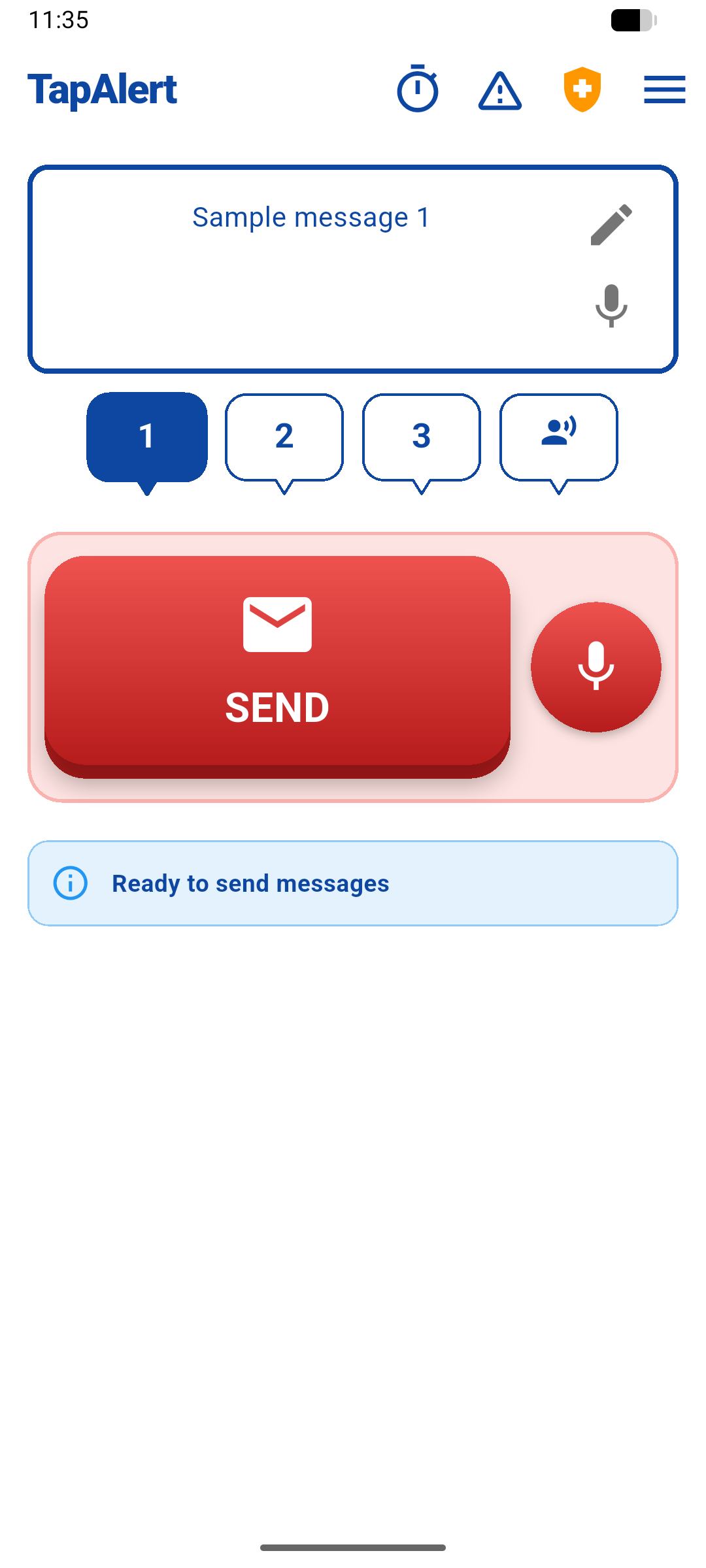 SenyAlert Screenshot